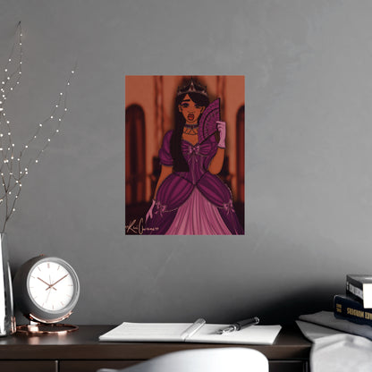 Vertical Matte Poster - Princess