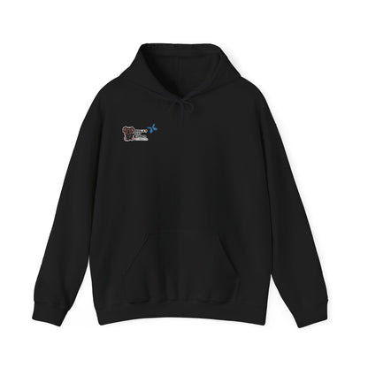 Unisex Heavy Blend™ Hooded Sweatshirt (Blue Butterfly)