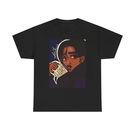 Unisex Heavy Cotton Tee (Coffee)
