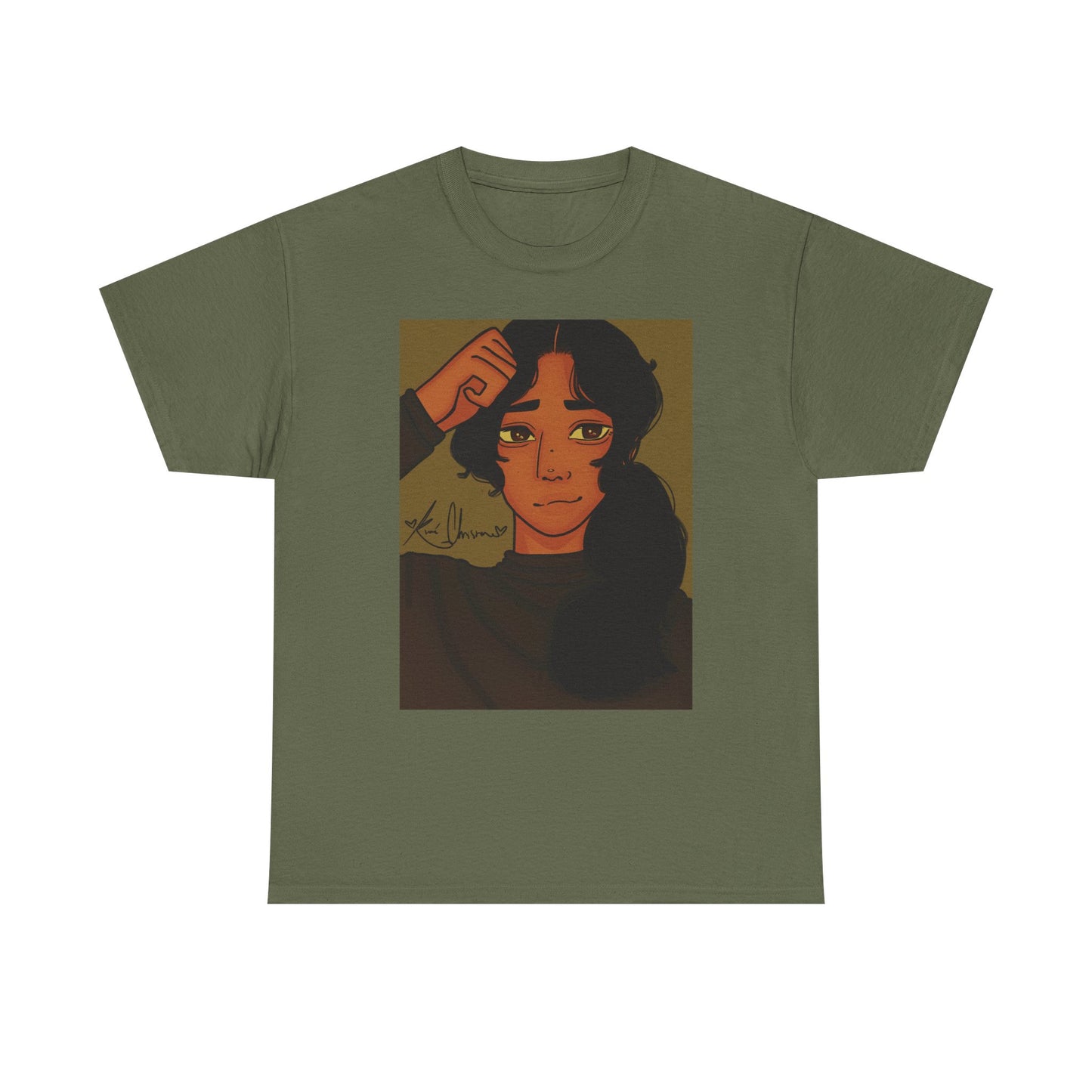 Unisex Heavy Cotton Tee (Greene)