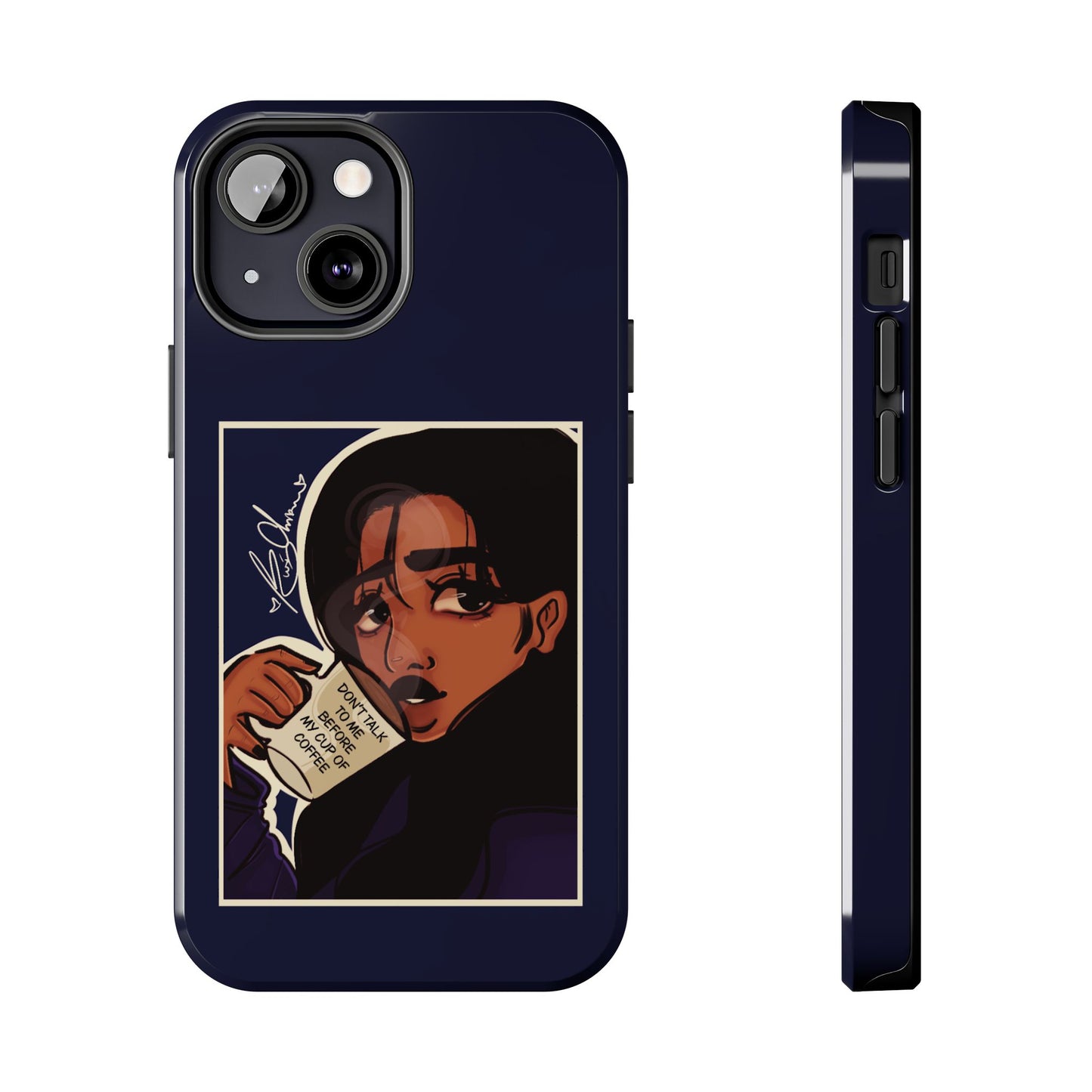 Tough Phone Cases - Coffee