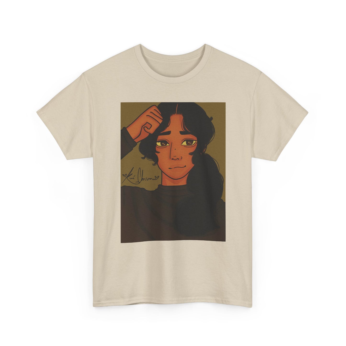 Unisex Heavy Cotton Tee (Greene)