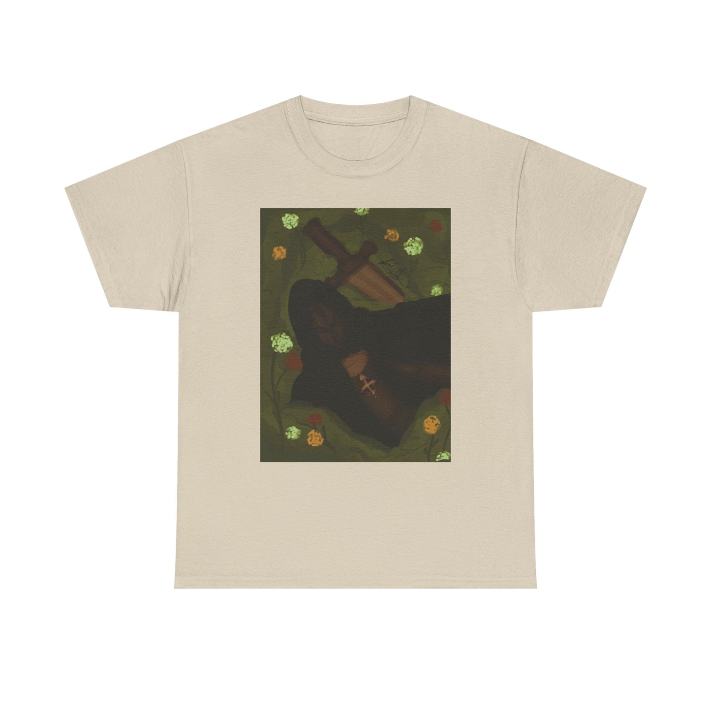 Unisex Heavy Cotton Tee (Knight)