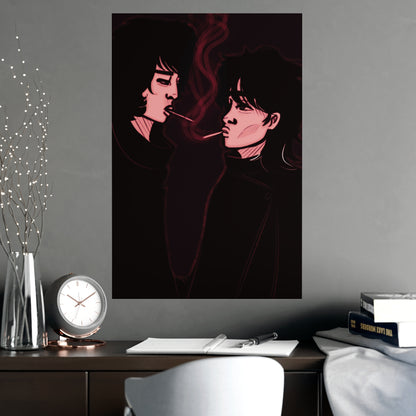 Vertical Matte Poster - Dark Times