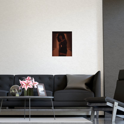 Vertical Matte Poster - Model