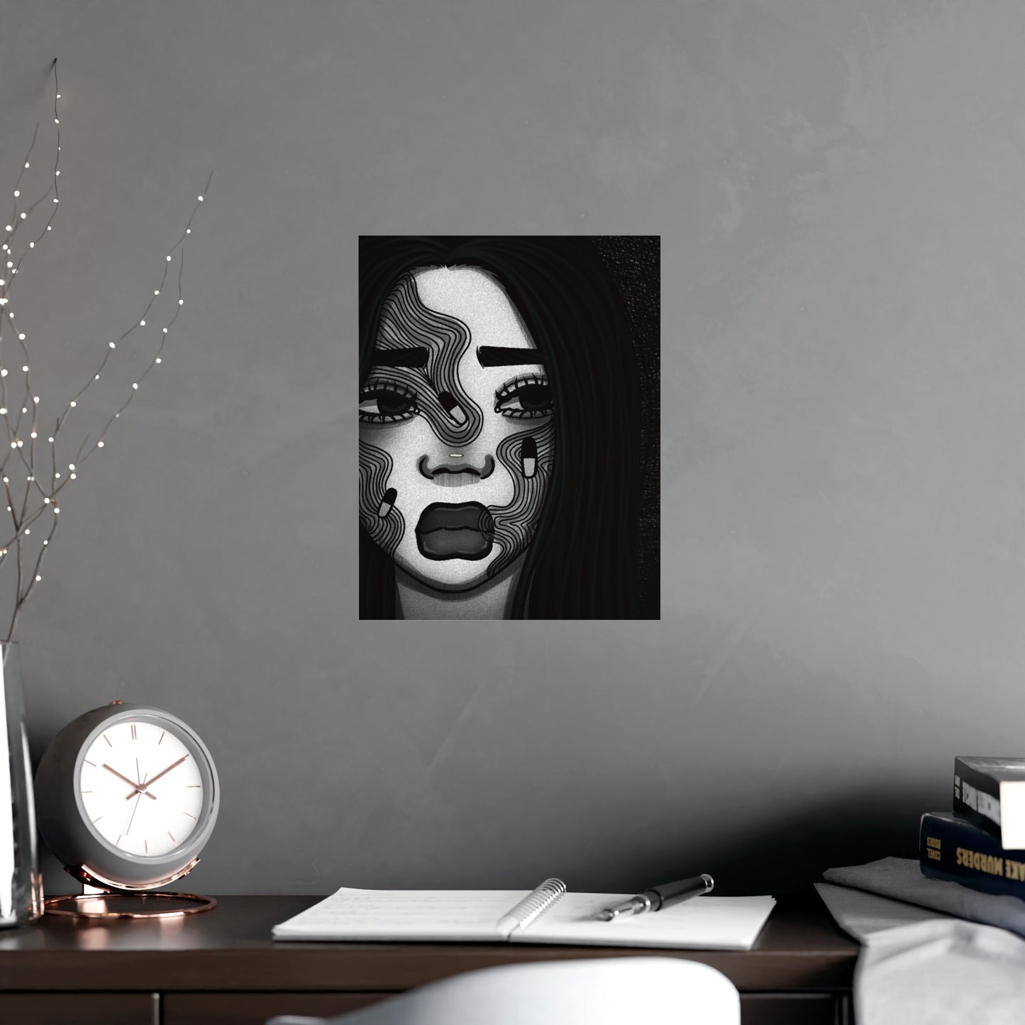 Vertical Matte Poster - Addiction