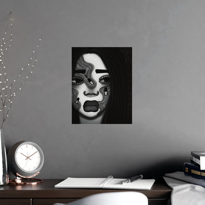 Vertical Matte Poster - Addiction