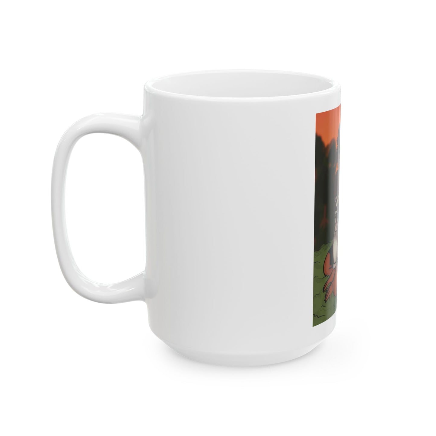 Ceramic Mug, (11oz, 15oz) - Sunset