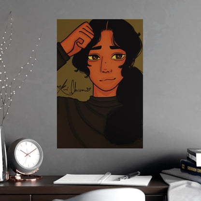 Vertical Matte Poster - Greene