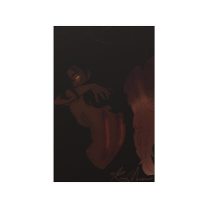 Vertical Matte Poster - Wounded Angel