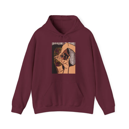 Unisex Heavy Blend™ Hooded Sweatshirt (Illusions [color] V2)