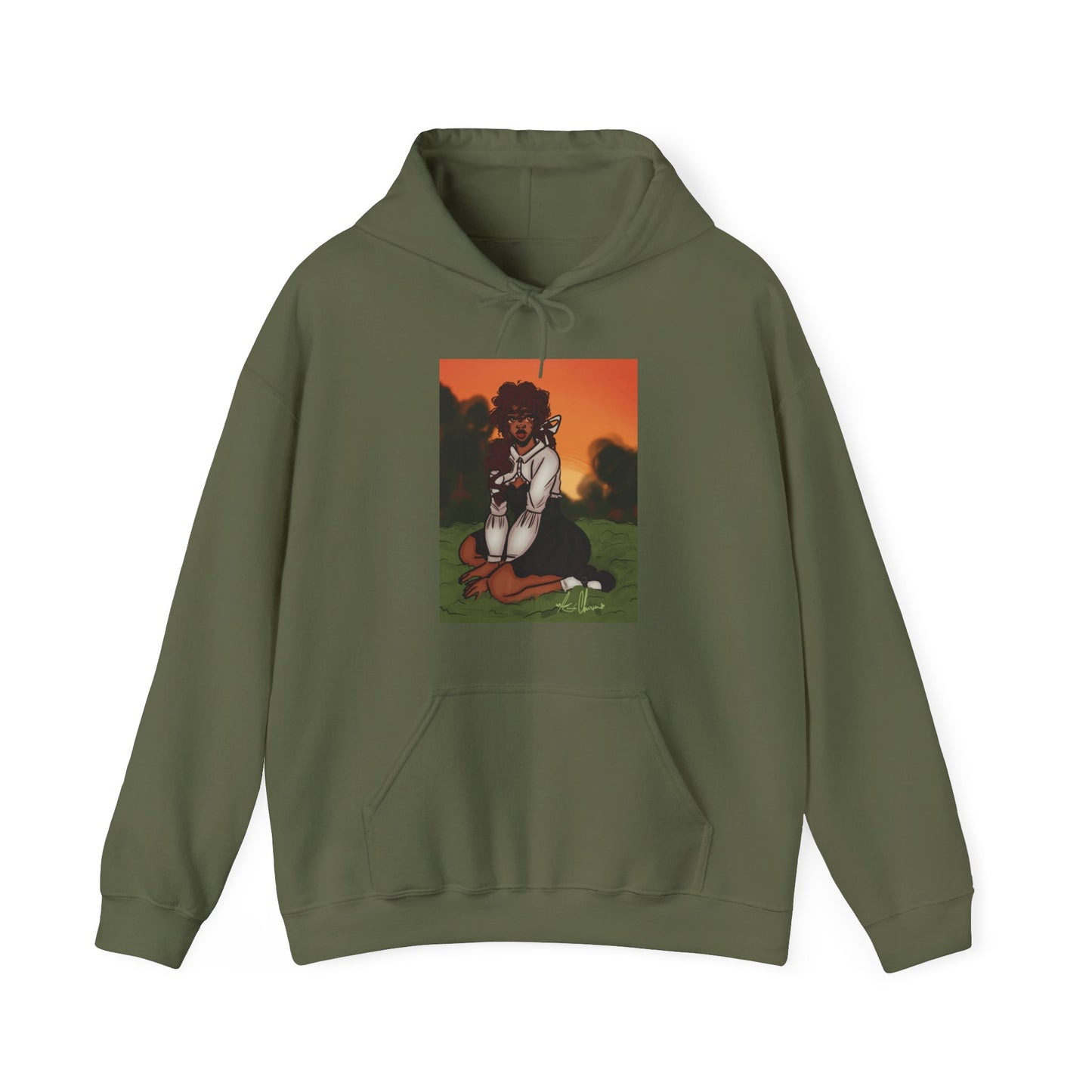 Unisex Heavy Blend™ Hooded Sweatshirt (Sunset V2)