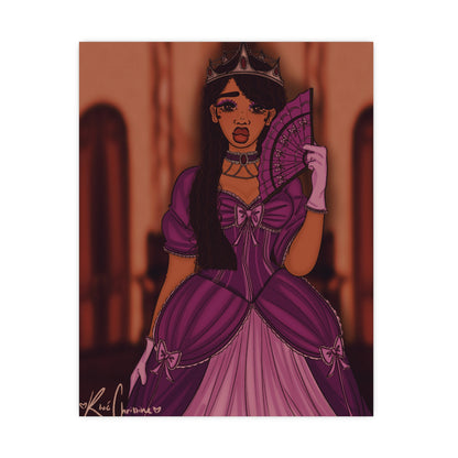 Vertical Matte Poster - Princess