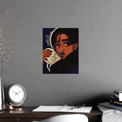 Vertical Matte Poster - Coffee