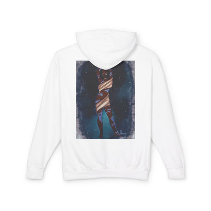 Unisex Lightweight Hooded Sweatshirt (Space)