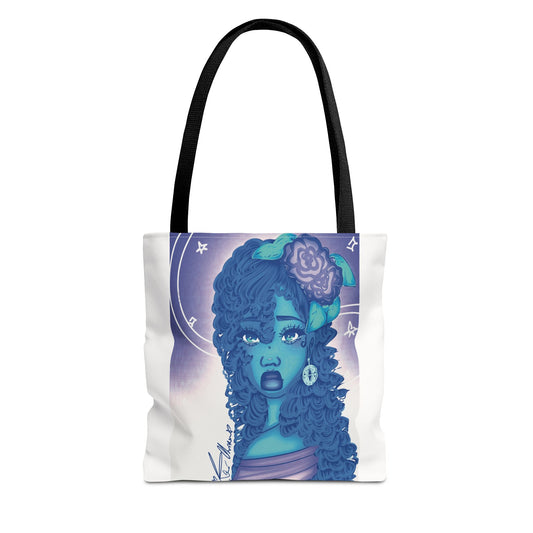 Tote Bag (Blue Rose)