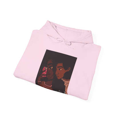 Unisex Heavy Blend™ Hooded Sweatshirt (Black Love V2)