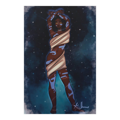 Vertical Matte Poster - Space