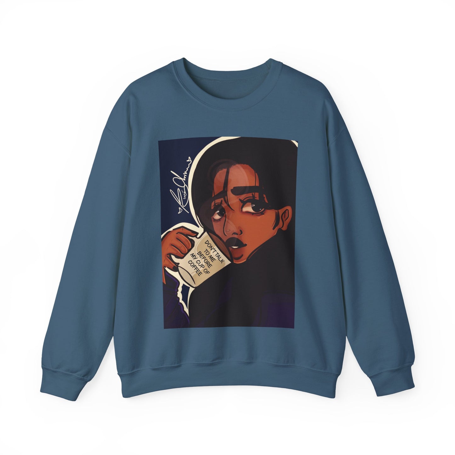 Unisex Heavy Blend™ Crewneck Sweatshirt (Coffee)