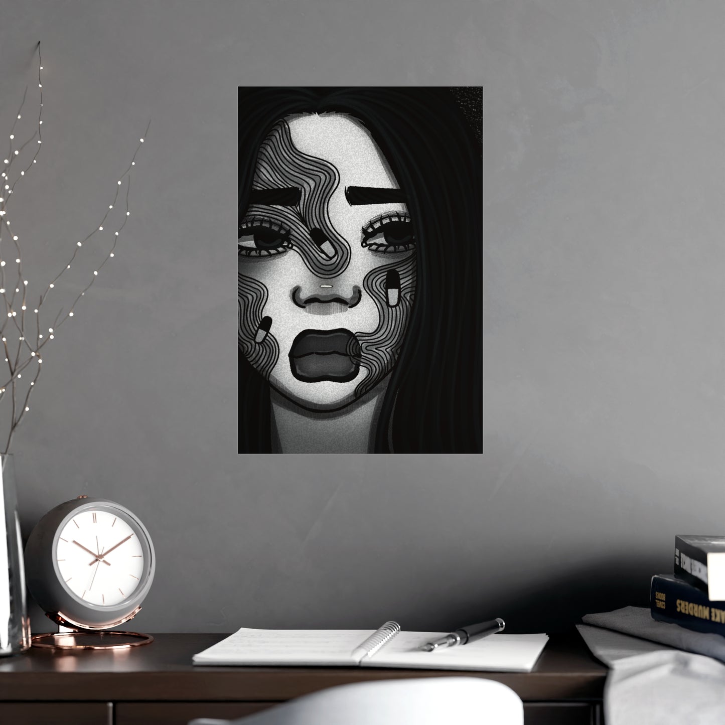 Vertical Matte Poster - Addiction