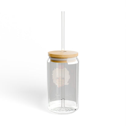 Sipper Glass, 16oz - Apple