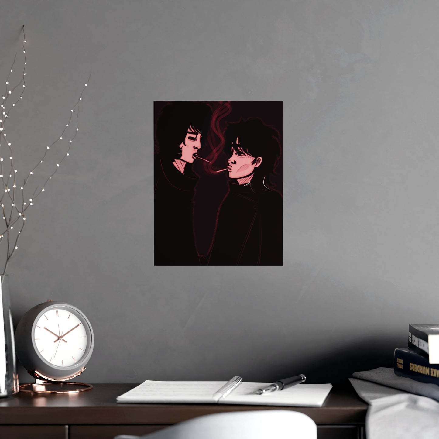 Vertical Matte Poster - Dark Times