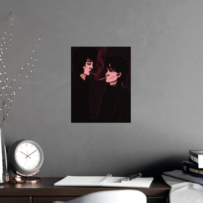 Vertical Matte Poster - Dark Times