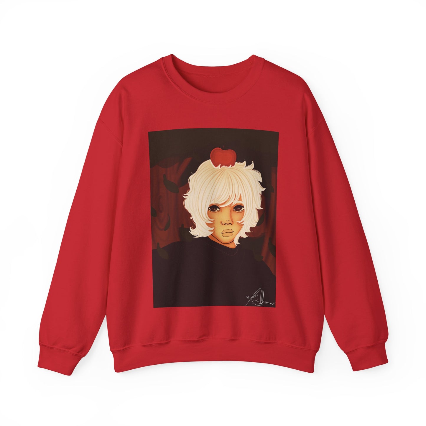 Unisex Heavy Blend™ Crewneck Sweatshirt (Apple)