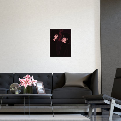 Vertical Matte Poster - Dark Times