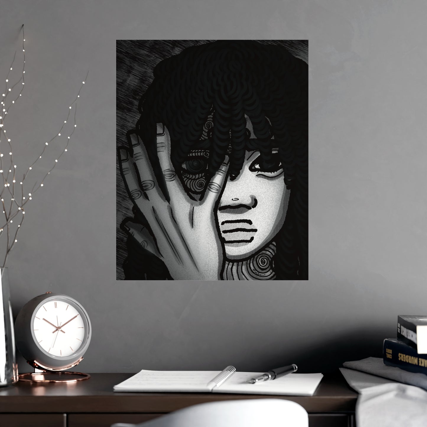 Vertical Matte Poster - Fear
