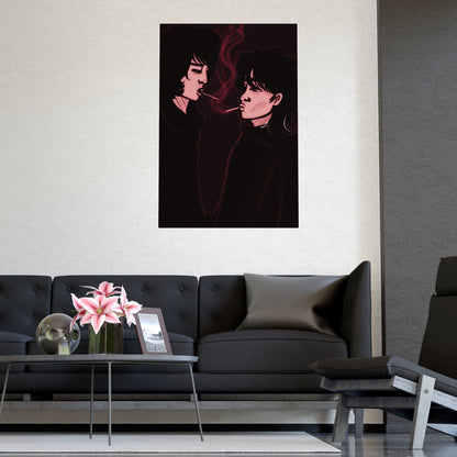 Vertical Matte Poster - Dark Times