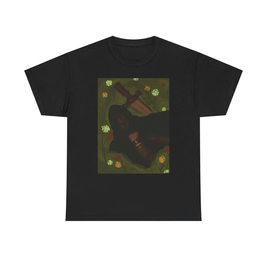 Unisex Heavy Cotton Tee (Knight)