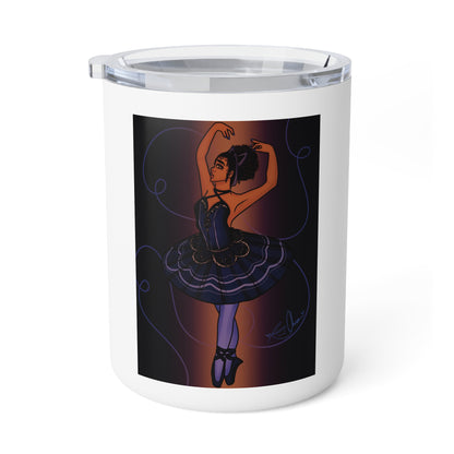 Insulated Coffee Mug, 10oz - Ballerina