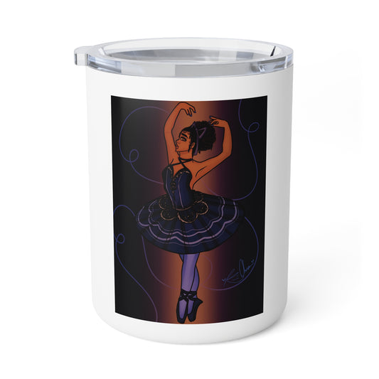 Insulated Coffee Mug, 10oz - Ballerina