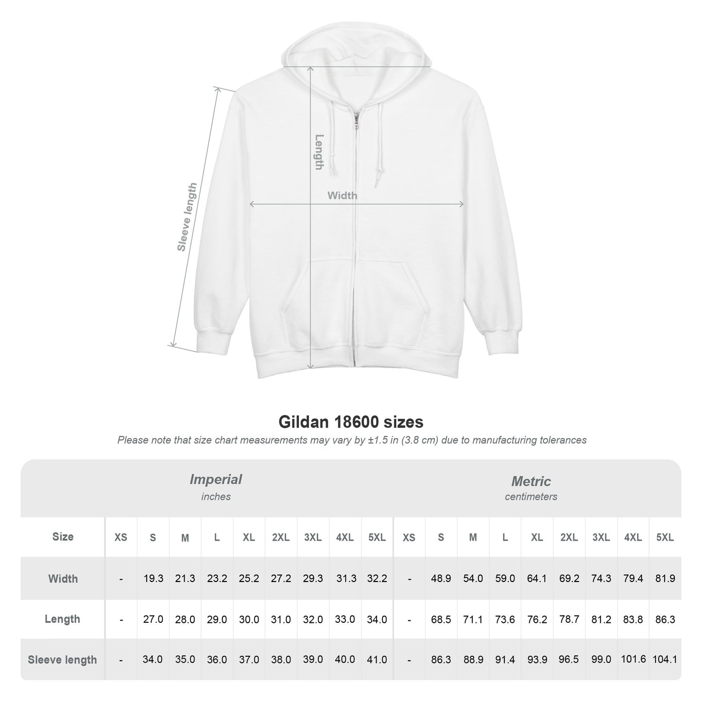 Unisex Zip Up Sweatshirt - Cowboy