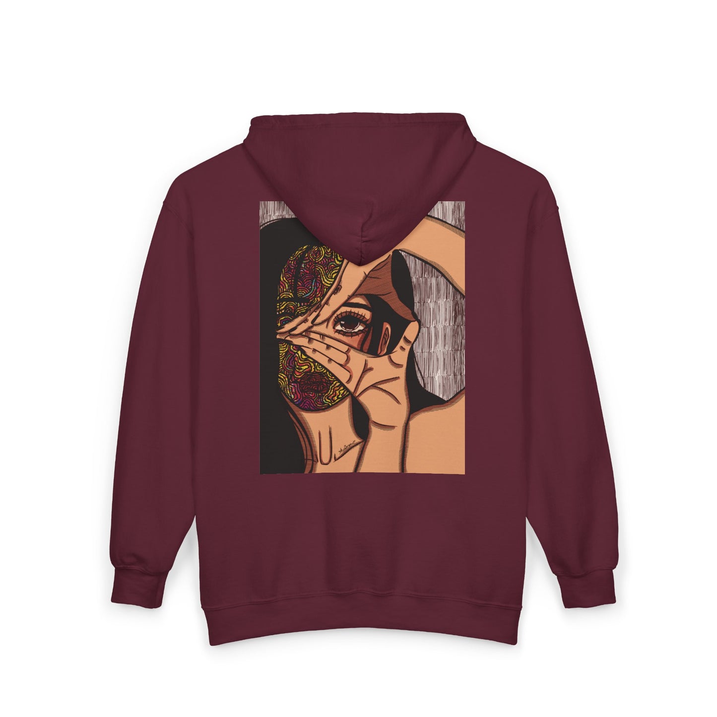 Unisex Zip Up Sweatshirt - Illusions [color]