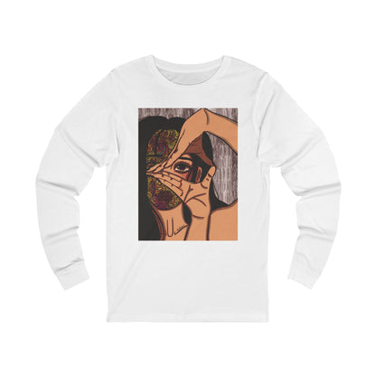 Unisex Jersey Long Sleeve Tee (Illusions [color])