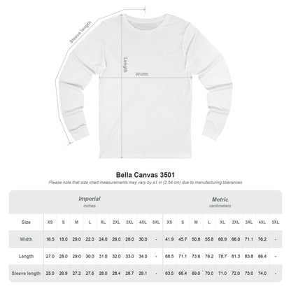Unisex Jersey Long Sleeve Tee (Space)