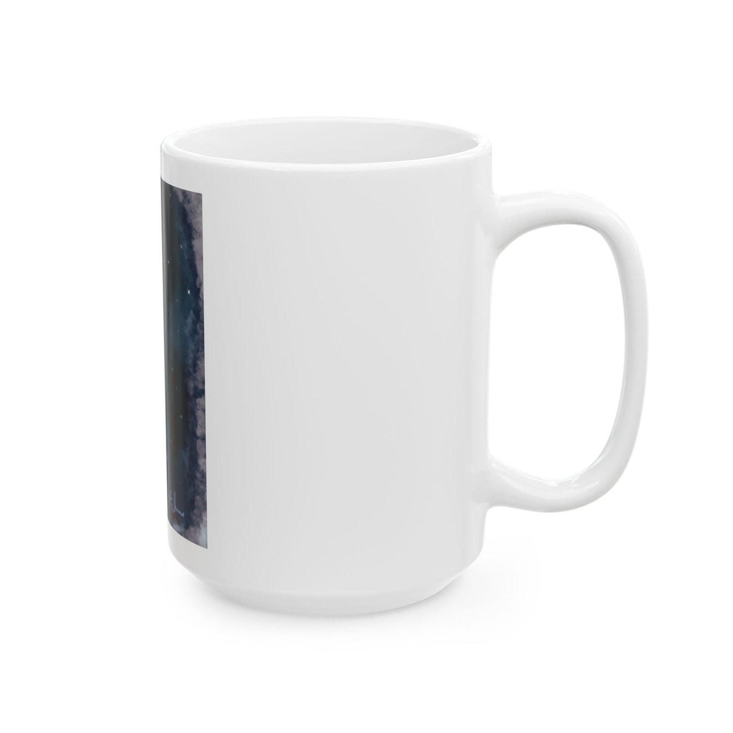 Ceramic Mug, (11oz, 15oz) - Space