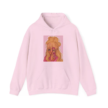 Unisex Heavy Blend™ Hooded Sweatshirt (Pink 90’s Girl V2)