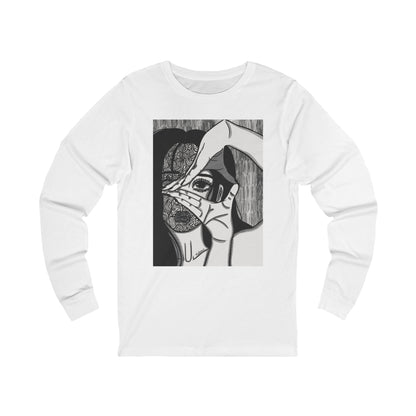 Unisex Jersey Long Sleeve Tee (Illusions)