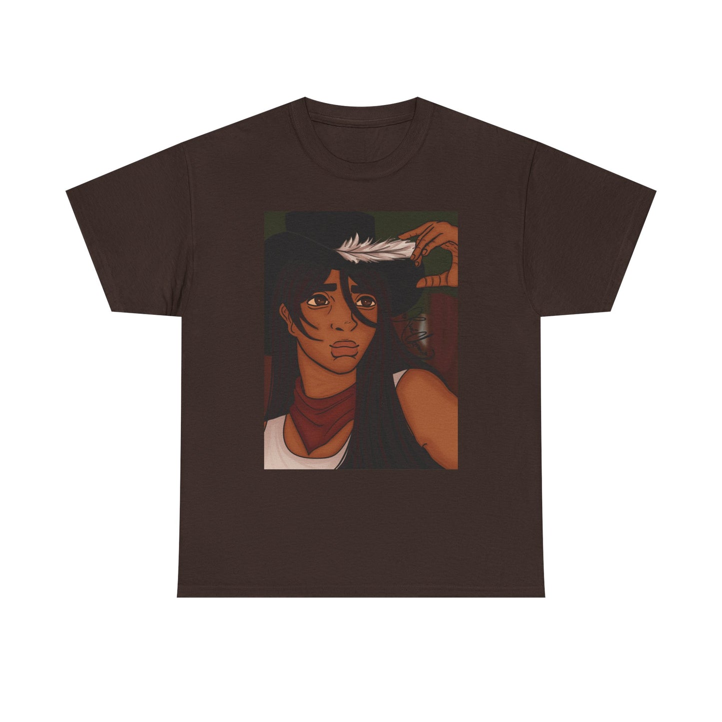 Unisex Heavy Cotton Tee (Cowboy)