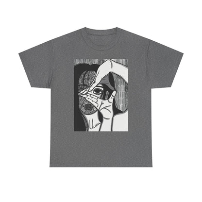 Unisex Heavy Cotton Tee (Illusions)