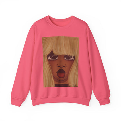 Unisex Heavy Blend™ Crewneck Sweatshirt (Heart Eyes)