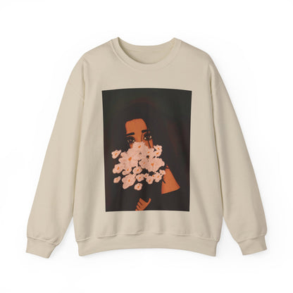 Unisex Heavy Blend™ Crewneck Sweatshirt (Flowers)