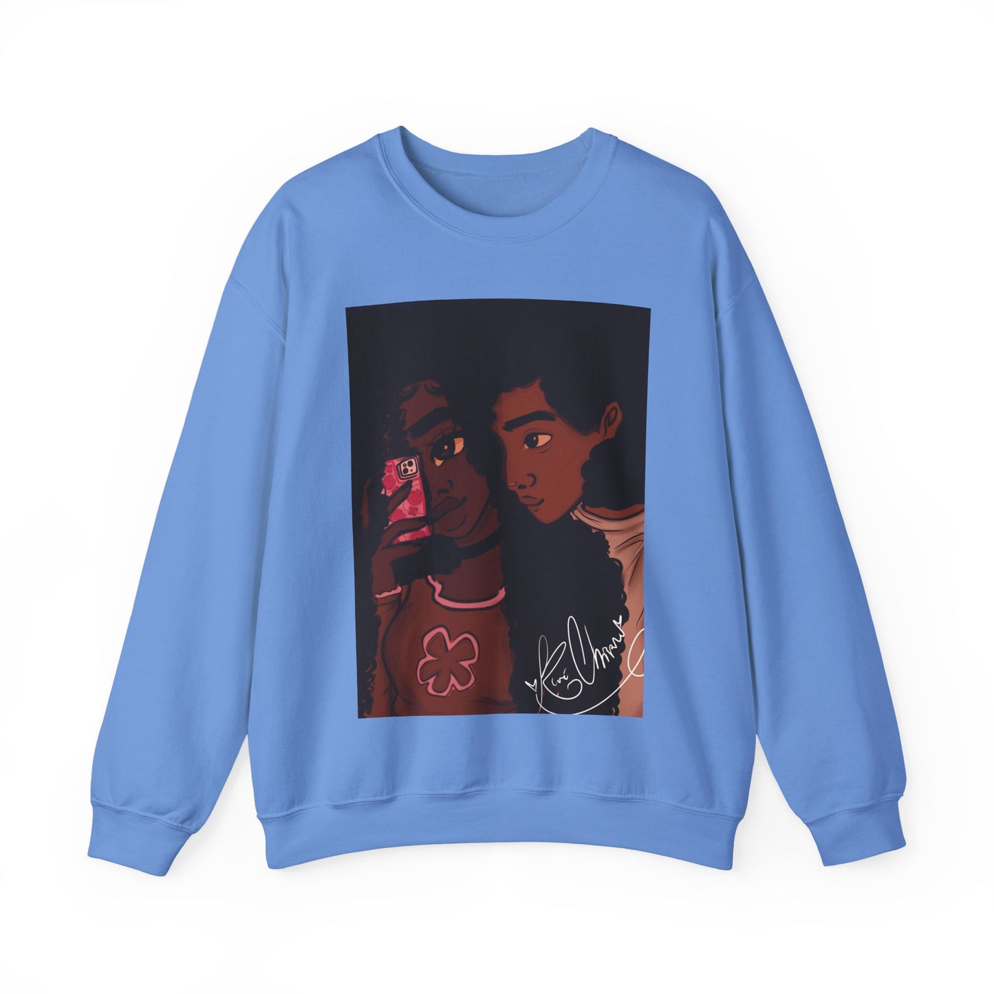 Unisex Heavy Blend™ Crewneck Sweatshirt (Black Love)