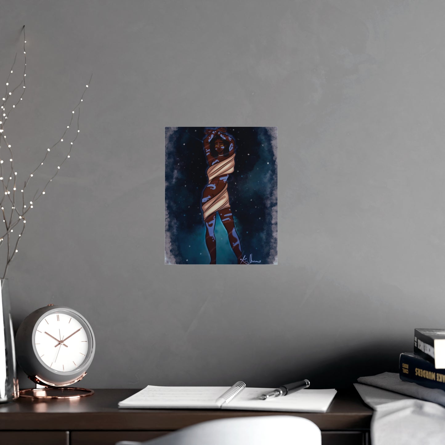 Vertical Matte Poster - Space