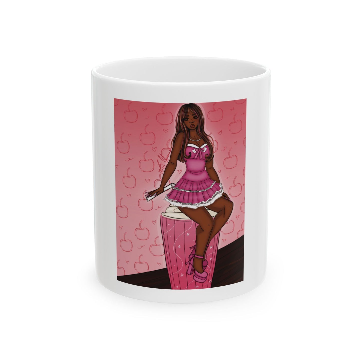 Ceramic Mug, (11oz, 15oz) - Milkshake