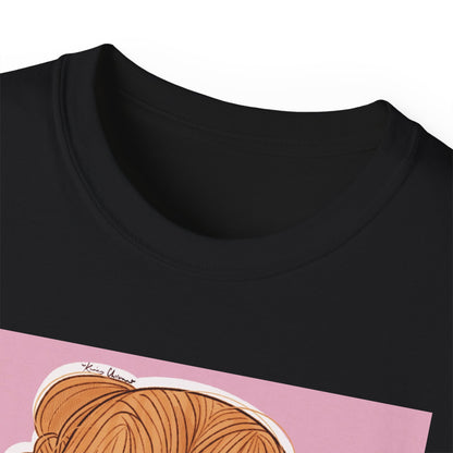 Unisex Ultra Cotton Tee (Pink 90’s Girl)