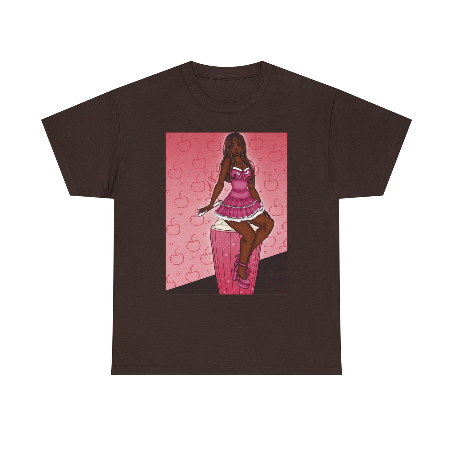 Unisex Heavy Cotton Tee (Milkshake)